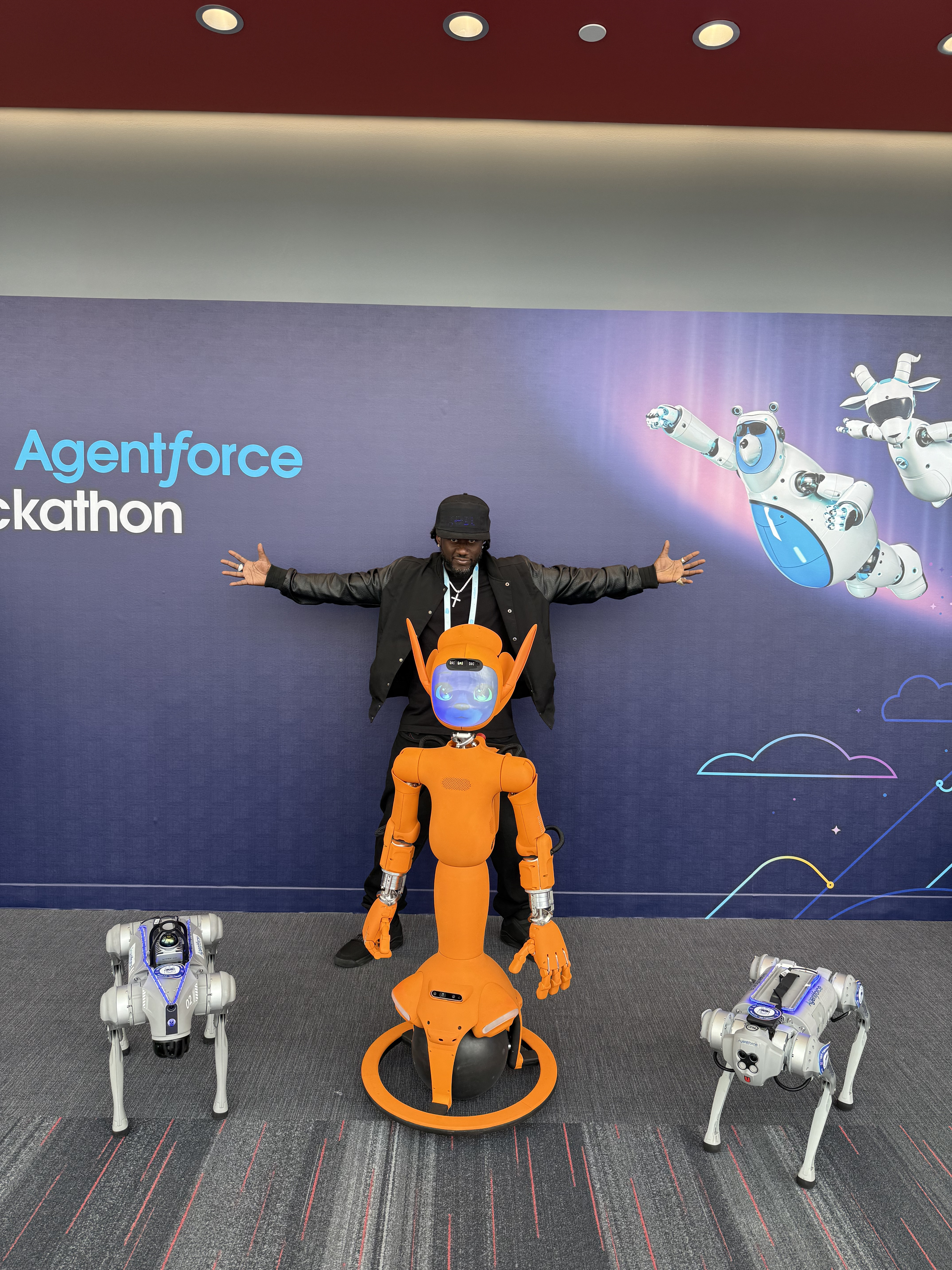 Mike Carter at Salesforce Agentforce Hackathon